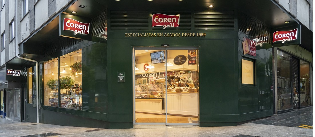 Coren Grill abre su nueva tienda que acerca a Santiago el mejor sabor del campo gallego