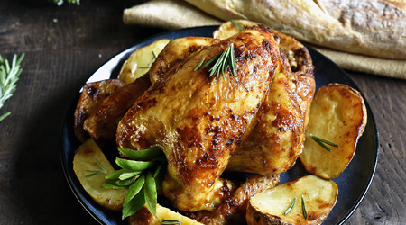 Men&uacute; Pollo de Corral 